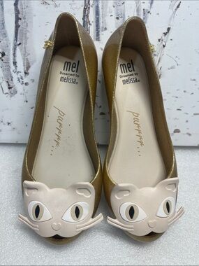 Mel Dreamed by Melissa purrrrr Cat Slip Ons